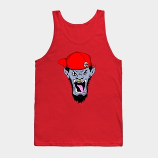 funky Demon Head Tank Top